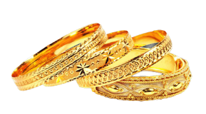 gold bangles 